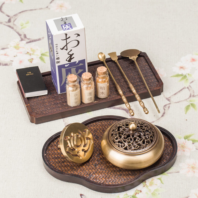 Antique Bronze Incense Powder Burner Set – A Complete Relaxation Ritual